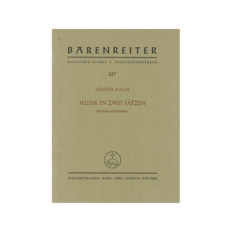 MUSIK IN ZWEI SATZEN