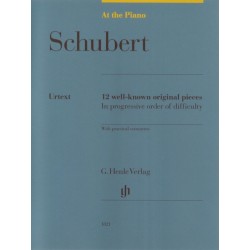 AT THE PIANO. 12 WELL-KNOWN ORIGINAL PIECES