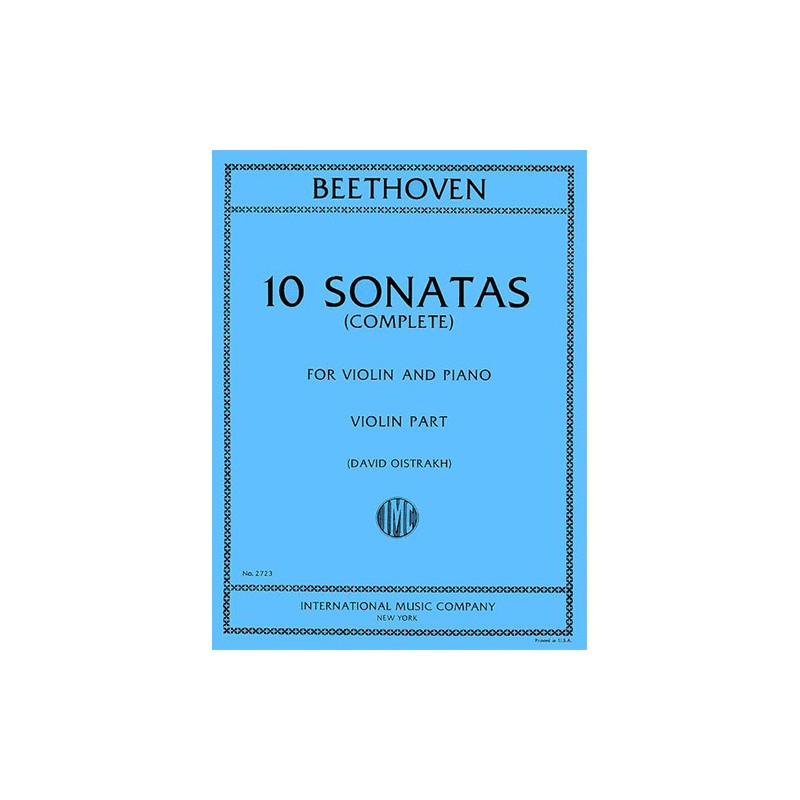 10 SONATAS (REVISION OISTRAKH)