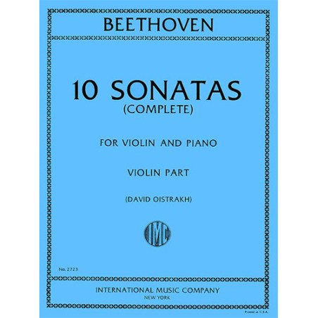 10 SONATAS (REVISION OISTRAKH)