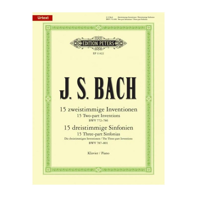 INVENTIONEN & SINFONIEN BWV.772-801