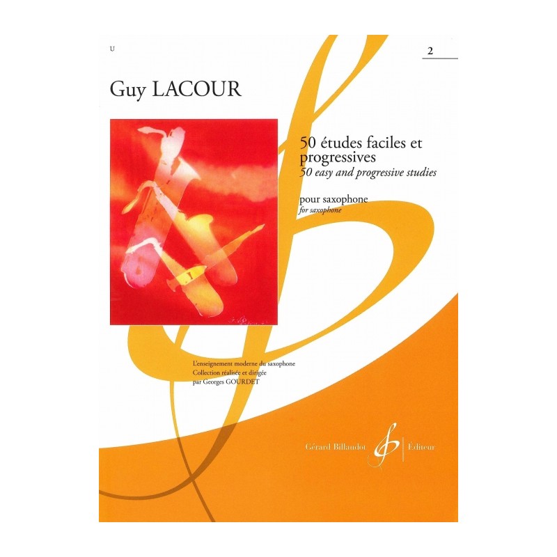 50 ETUDES FACILES ET PROGRESSIVES VOL.2
