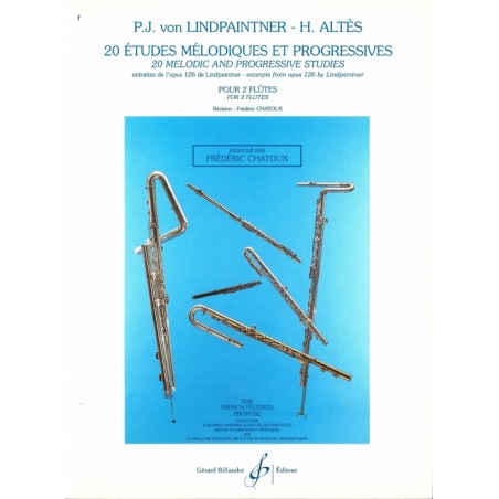 20 ETUDES MELODIQUES ET PROGRESSIVES