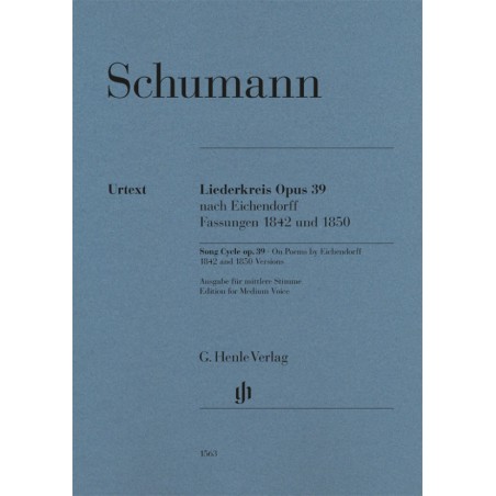 Liederkreiss op.39 (medium voice)