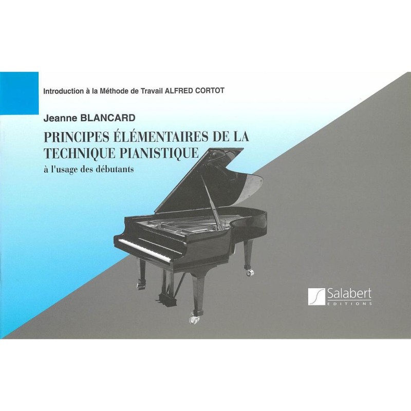 PRINCIPES ELEMENTAIRES TECHNIQUE PIANIST
