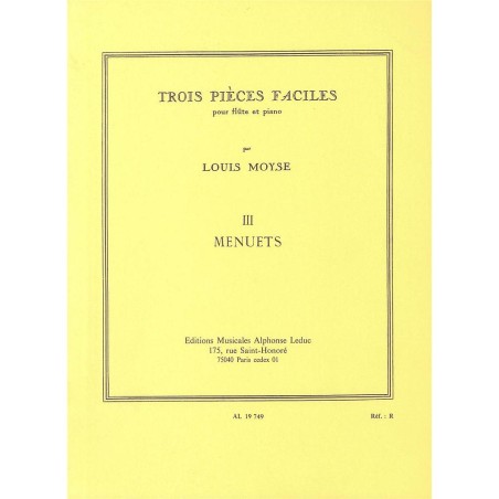 3 PIECES FACILES-MINUETO