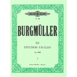 25 ESTUDIOS FÁCILES OP.100