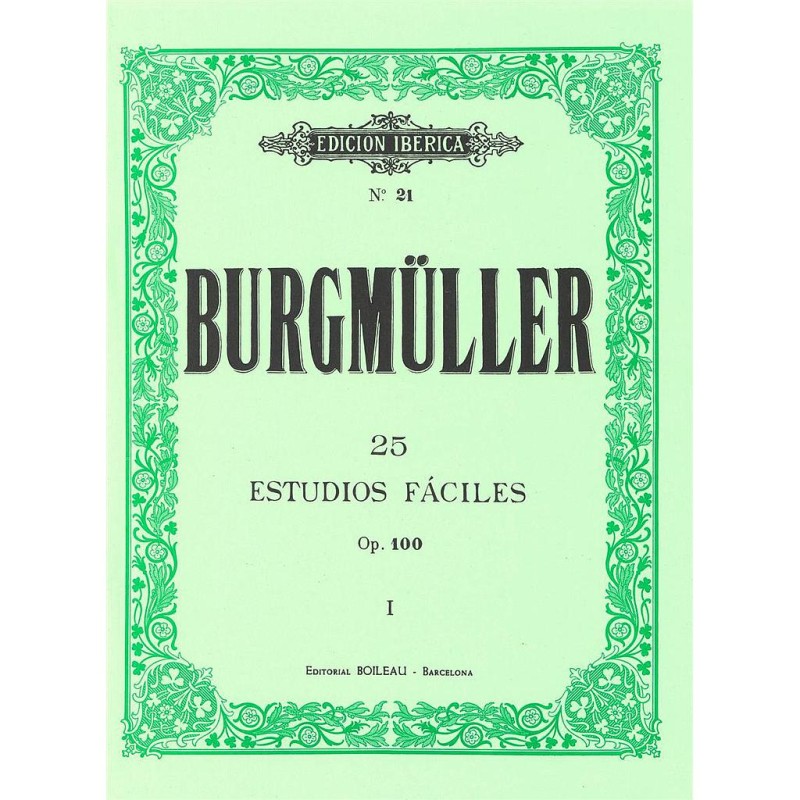 25 ESTUDIOS FÁCILES OP.100