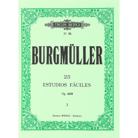 25 ESTUDIOS FÁCILES OP.100