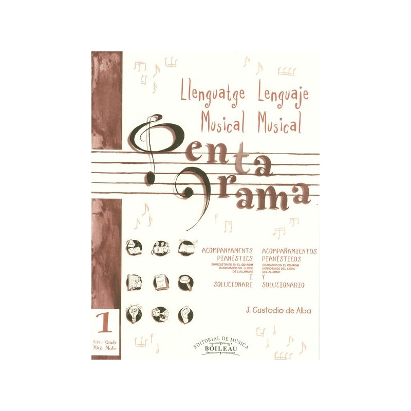 PENTAGRAMA - LLENG.MUSICAL GRAU MITJA 1 ACOMP.