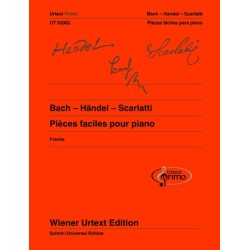 PIECES FACILES POUR PIANO (BACH-HANDEL-SCARLATTI)