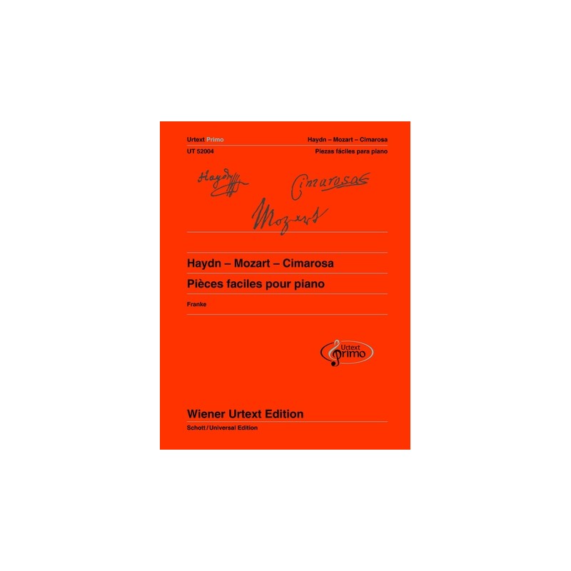 HAYDN-MOZART-CIMAROSA (PIEZAS FACILES)