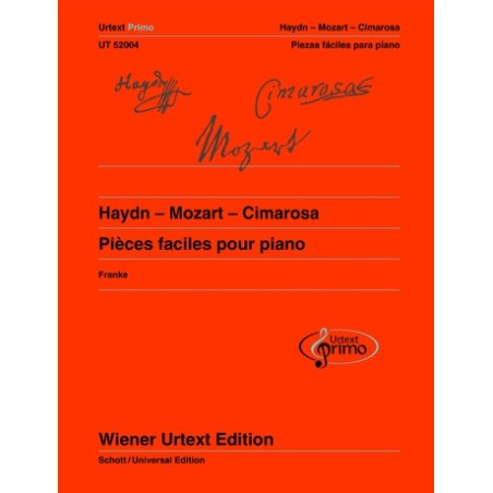 HAYDN-MOZART-CIMAROSA (PIEZAS FACILES)