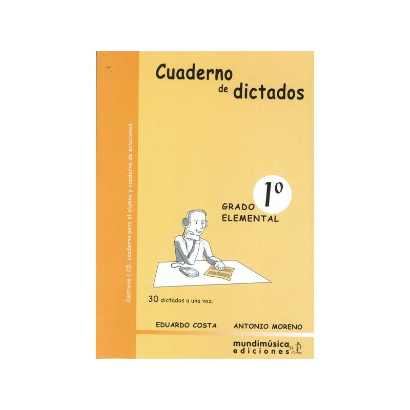 CUADERNO DE DICTADOS 1º GRADO ELEMENTAL