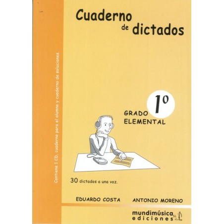 CUADERNO DE DICTADOS 1º GRADO ELEMENTAL