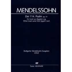 Der 114. Psalm op.51