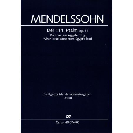 Der 114. Psalm op.51