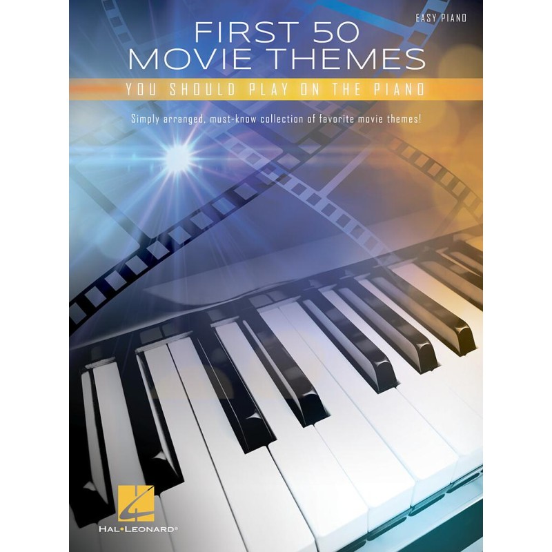 First 50 Movie Themes (easy piano)