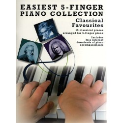 EASIEST 5-FINGER PIANO COL. - CLASSICAL FAVOURITES