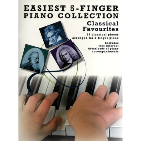EASIEST 5-FINGER PIANO COL. - CLASSICAL FAVOURITES