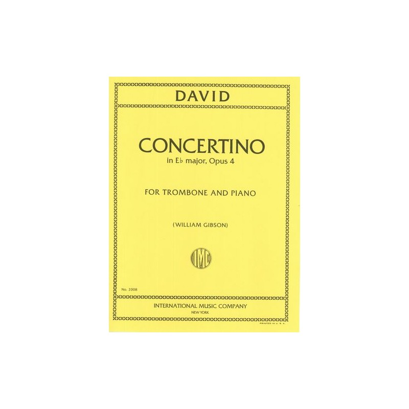 CONCERTINO E FLAT-MAJOR OP.4