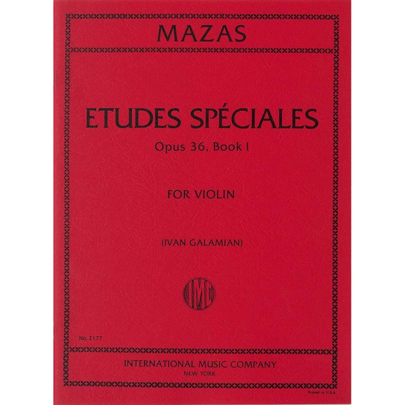 OP 36/1 ETUDES SPECIALES