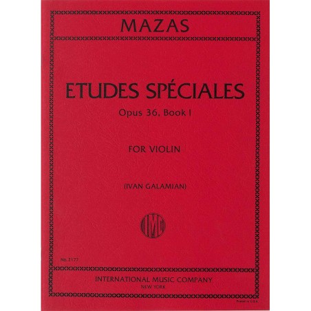 OP 36/1 ETUDES SPECIALES