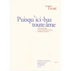 PUISQU'ICI-BAS TOUTE AME