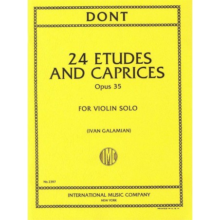 ETUDES AND CAPRICES OP.35