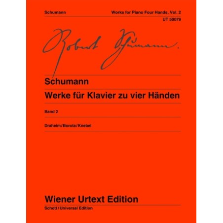 WERKE FUR KLAVIER ZU VIER HANDEN BAND 2