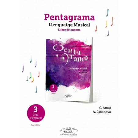 PENTAGRAMA - LLENG.MUSICAL GRAU ELEM. 3 (ACOMP)