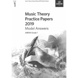 2019 Music Theory Practice Papers Answers Grade 1
