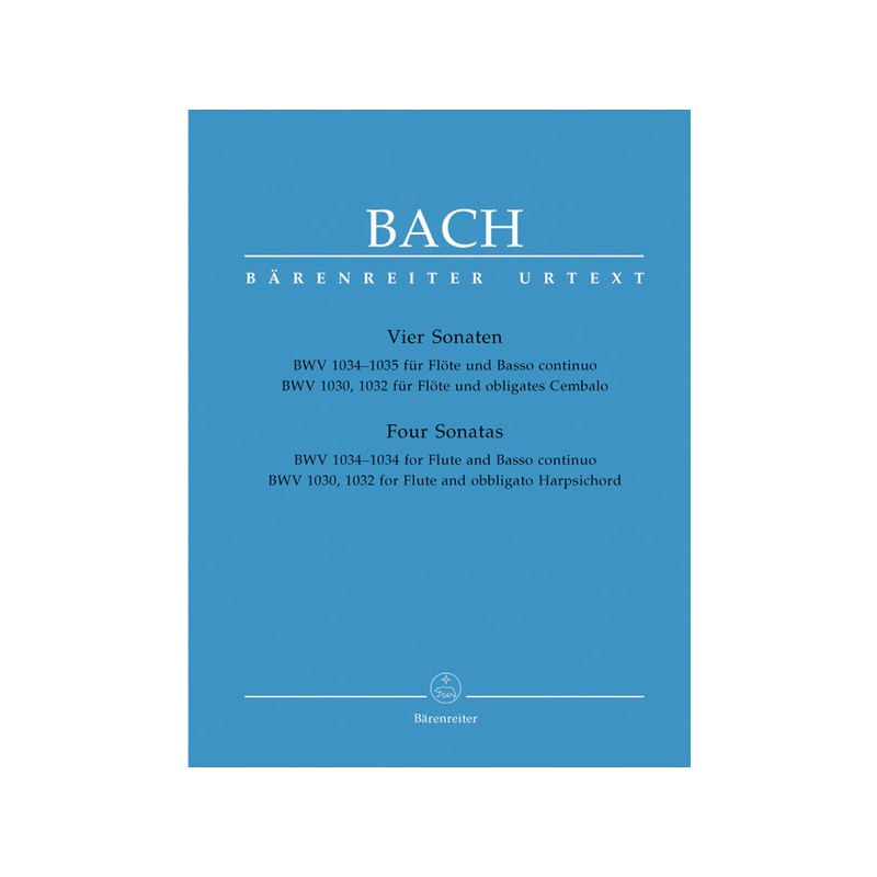 4 SONATEN BWV 1034-1035-1030-1032