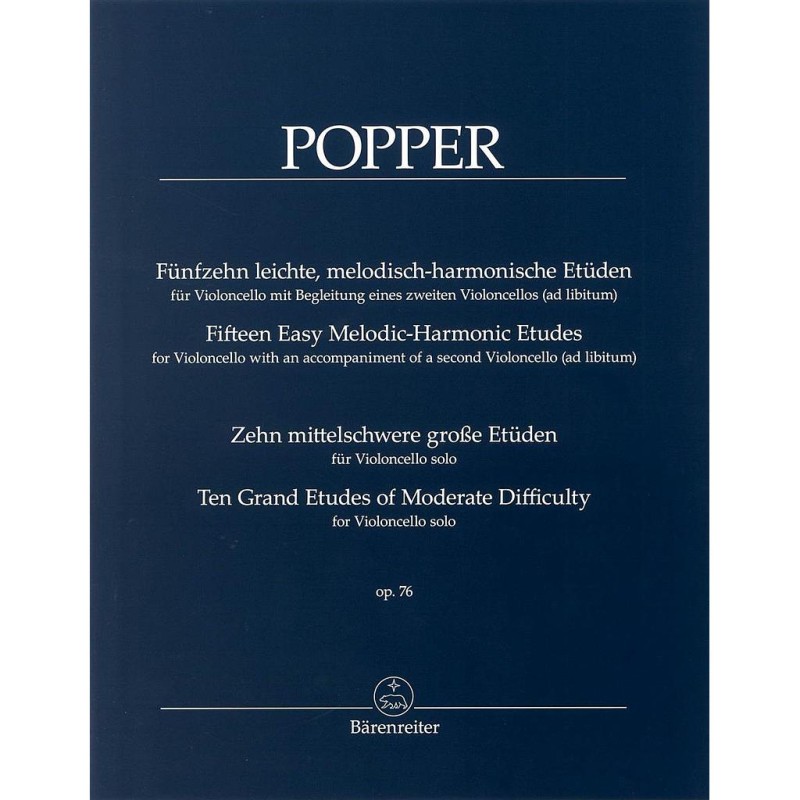 15 ESTUDIOS OP.76I - 10 ESTUDIOS OP.76