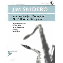 INTERMEDIATE JAZZ CONCEPTION (15 SOLO ETUDES)