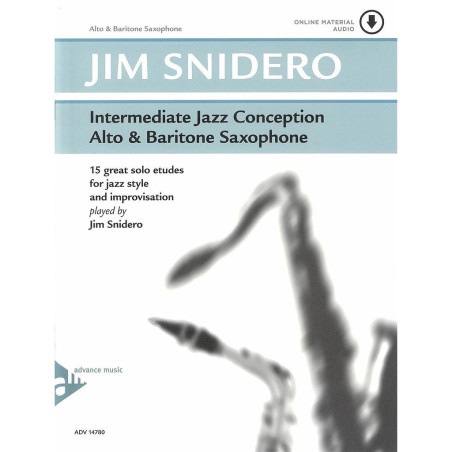 INTERMEDIATE JAZZ CONCEPTION (15 SOLO ETUDES)