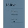 VIOLINKONZERT E DUR BWV 1042