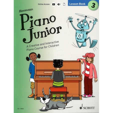 PIANO JUNIOR LESSON BOOK 3