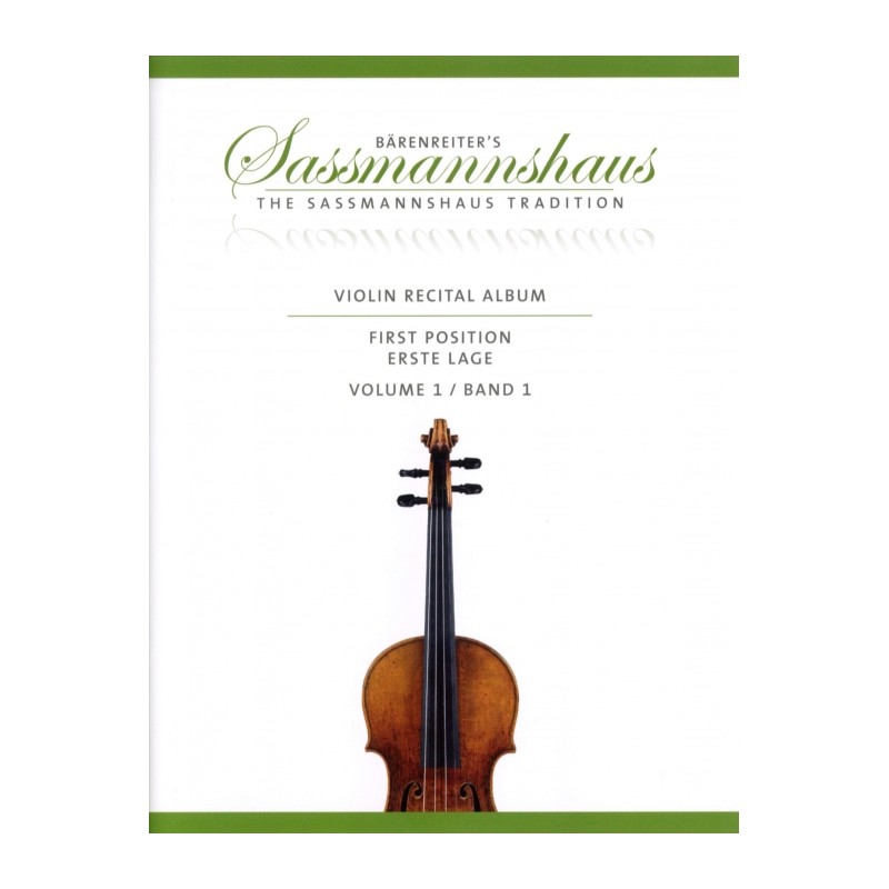 VIOLIN RECITAL ALBUM VOL.1 (FIRST POSITION)