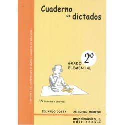CUADERNO DE DICTADOS 2º GRADO ELEMENTAL