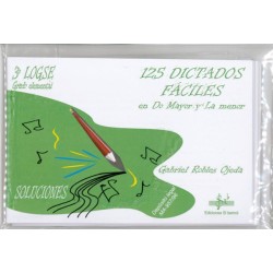 125 DICTADOS FACILES VOL.3 (DO MAYOR Y LA MENOR)