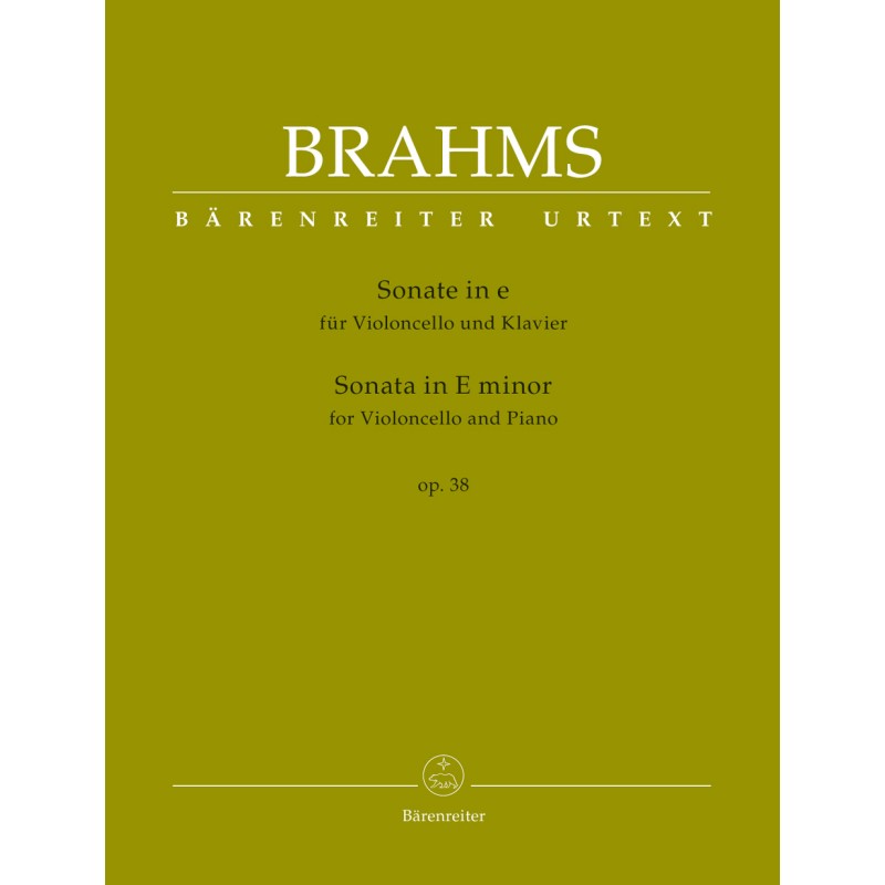 SONATE IN E MINOR OP.38