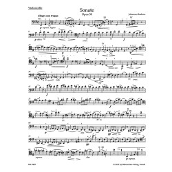 SONATE IN E MINOR OP.38