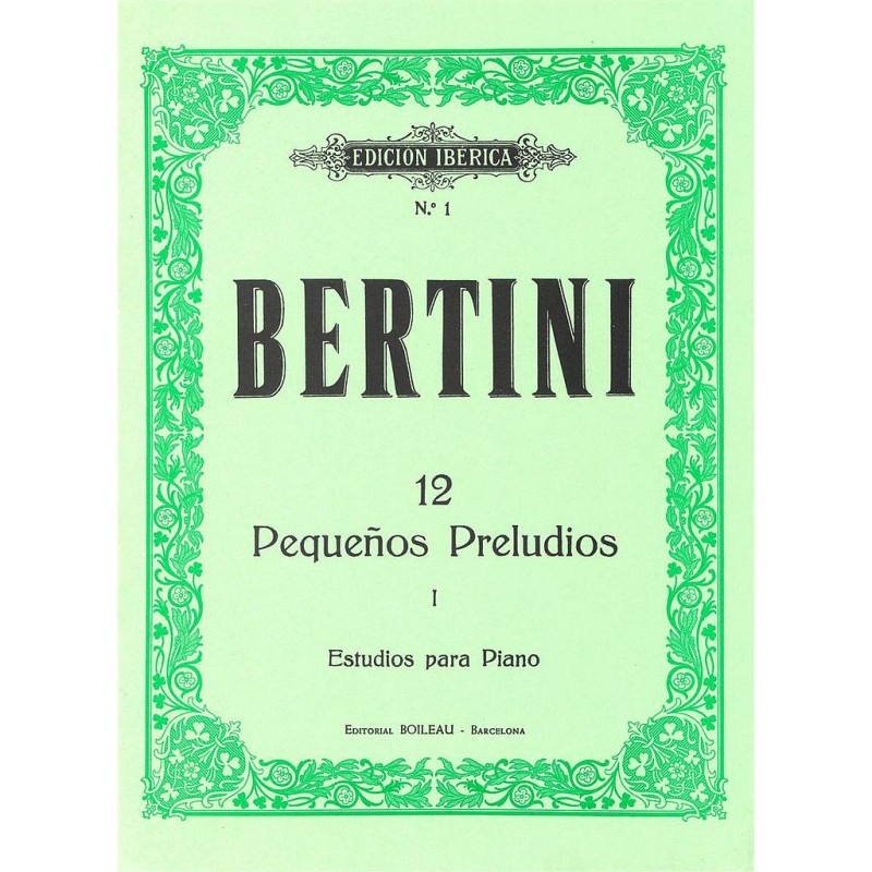 12 PEQUEÑOS ESTUDIOS Y PIEZAS BREVES
