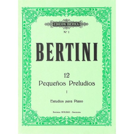 12 PEQUEÑOS ESTUDIOS Y PIEZAS BREVES