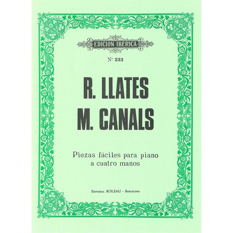 PIEZAS FACILES PARA PIANO 4 MANOS