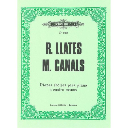 PIEZAS FACILES PARA PIANO 4 MANOS