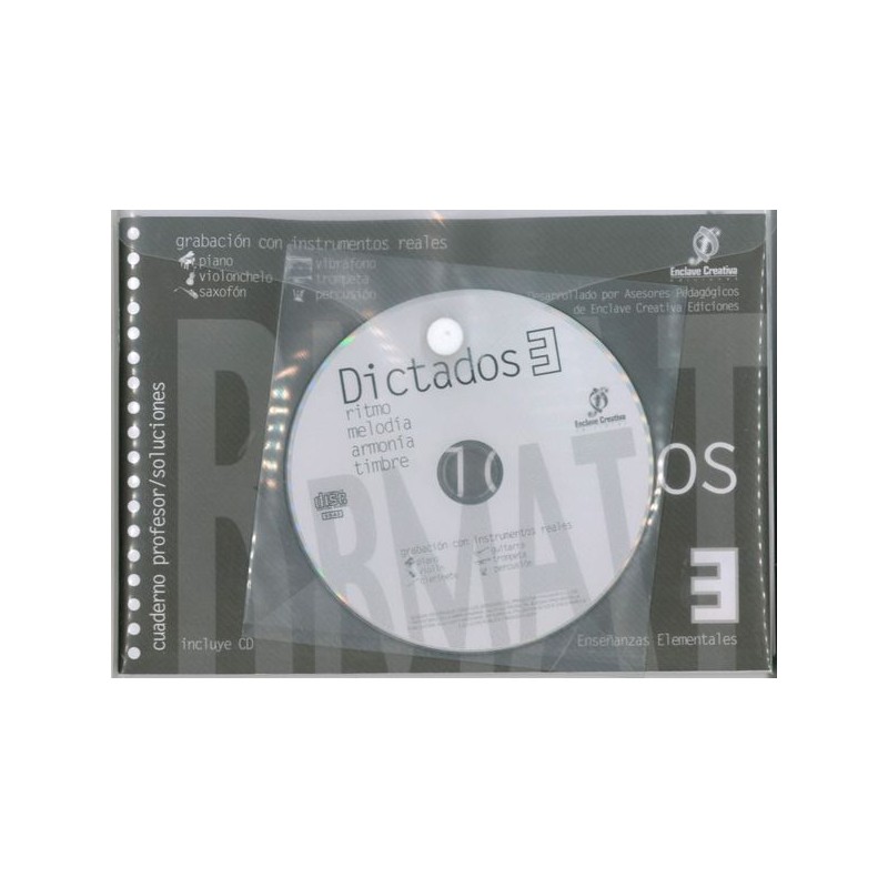 DICTADOS 3. RITMO, MELODIA, ARMONIA Y TIMBRE