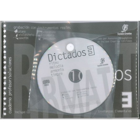DICTADOS 3. RITMO, MELODIA, ARMONIA Y TIMBRE