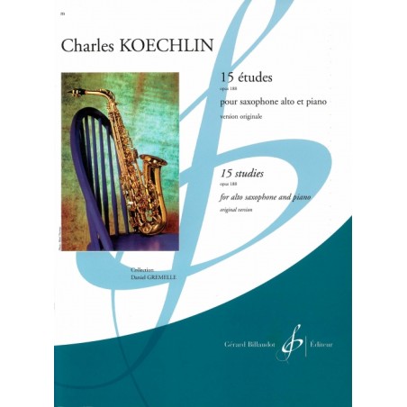 15 ETUDES OP.188